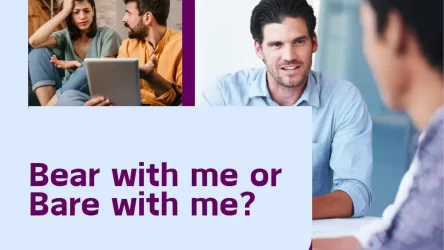 Bear with me or Bare with me: Which is Right?